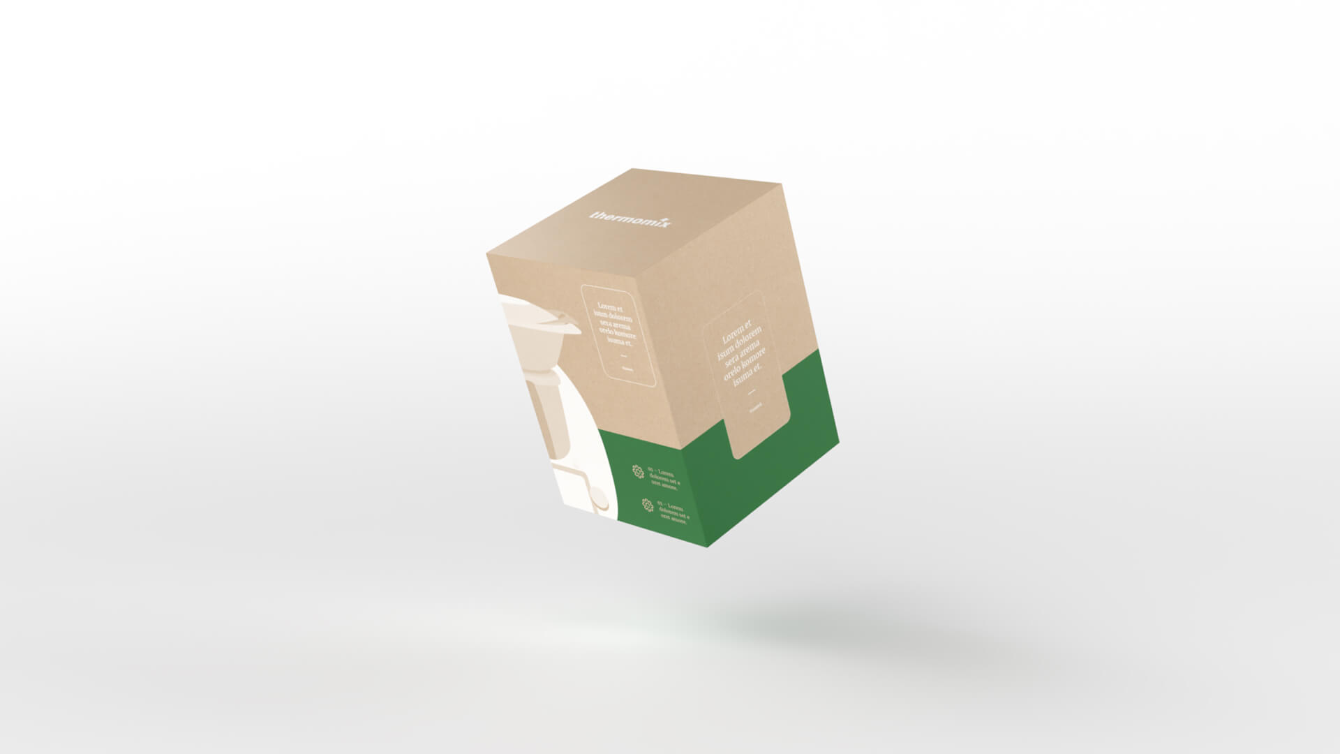 Vorwerk thermomix® Packaging 3D Rendering Perspective 1 - Philipp Mandler