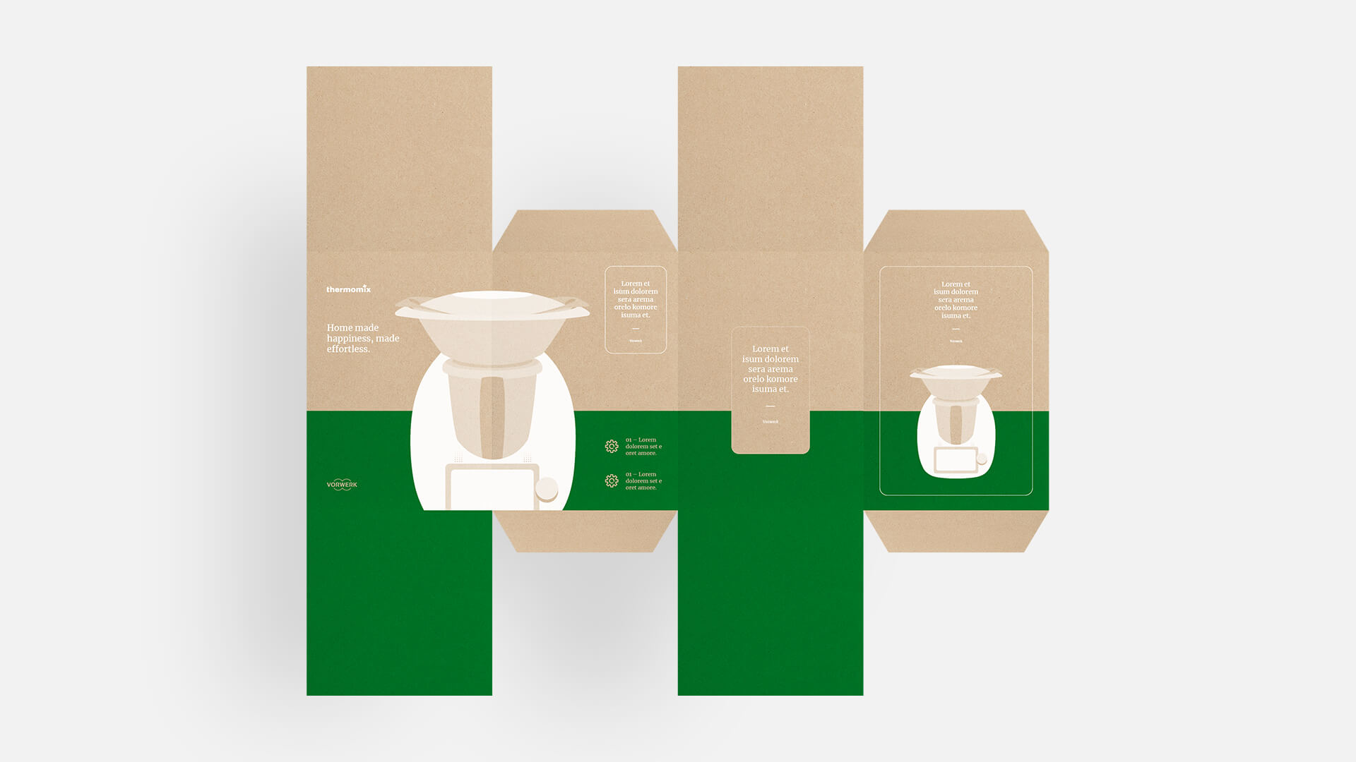 Vorwerk thermomix® Packaging Stanze